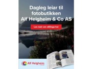 Dagleg leiar til fotobutikken på Skei