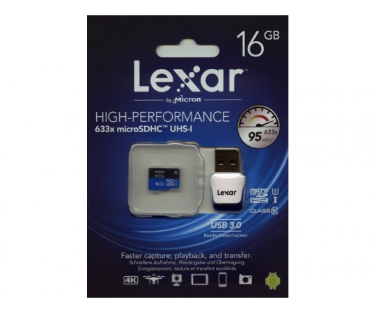 Lexar HIGH-PERFORMANCE 16GB 300X 45 MB/s