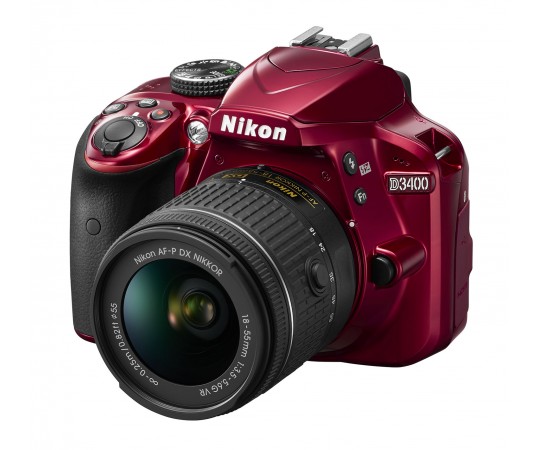 Nikon D3400  kit AF-P DX 18-55 F.3,5 - 5,6G VR