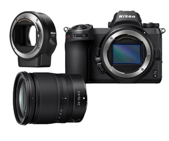 Nikon Z6 hus + FTZ adapter (1)