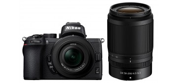 Nikon Z50 + Z DX 16-50mm f/3,5-6,3 + Z DX 50-250mm f/4,5-6,3 VR